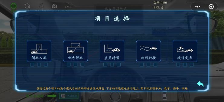 项目选择